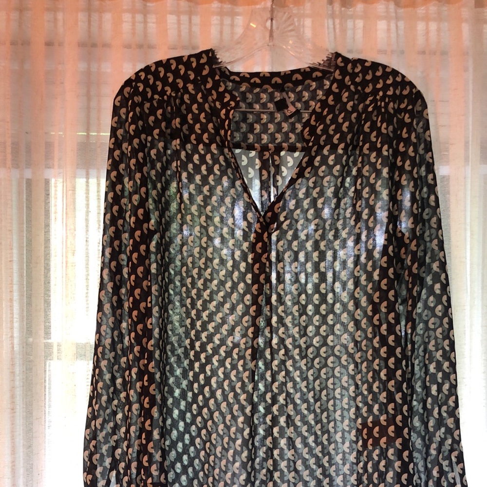 Bebe Patterned Blouse - image 2